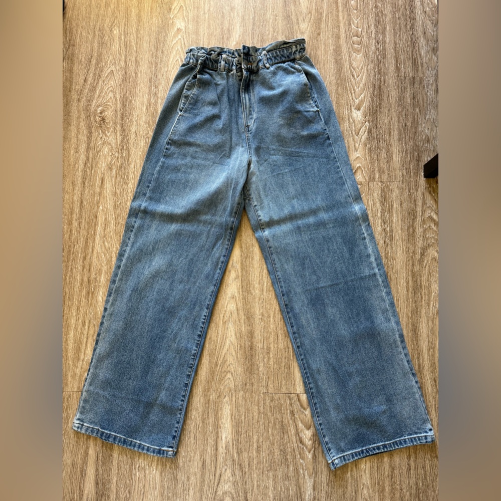 Paperbag Denim Jeans - Medium